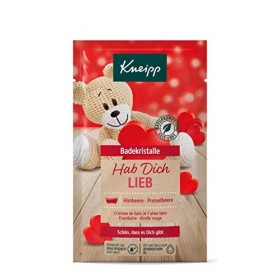 Kneipp Hab dich lieb Cristaux de bain framboise et canneberge 60 g