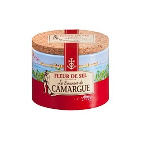 Le Saunier De Camargue Fleur De Sel De Mer Boîte De 137 ML, 2 Pack