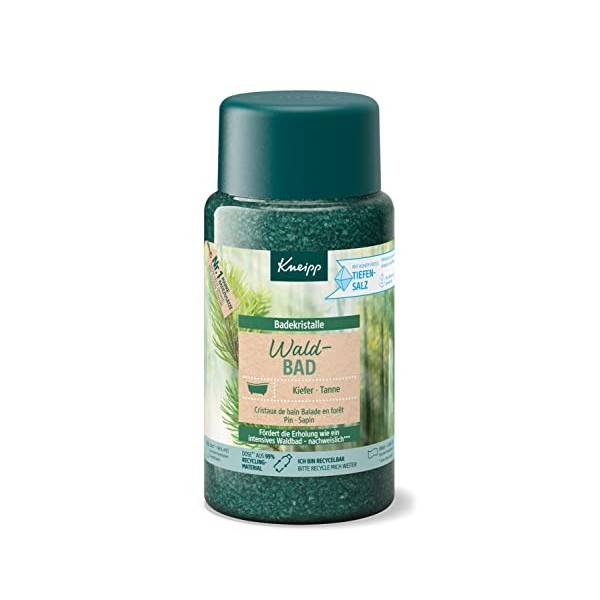 Kneipp Cristaux de bain pour le bain forestier, 600 g