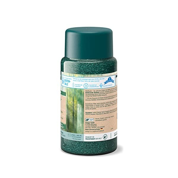 Kneipp Cristaux de bain pour le bain forestier, 600 g