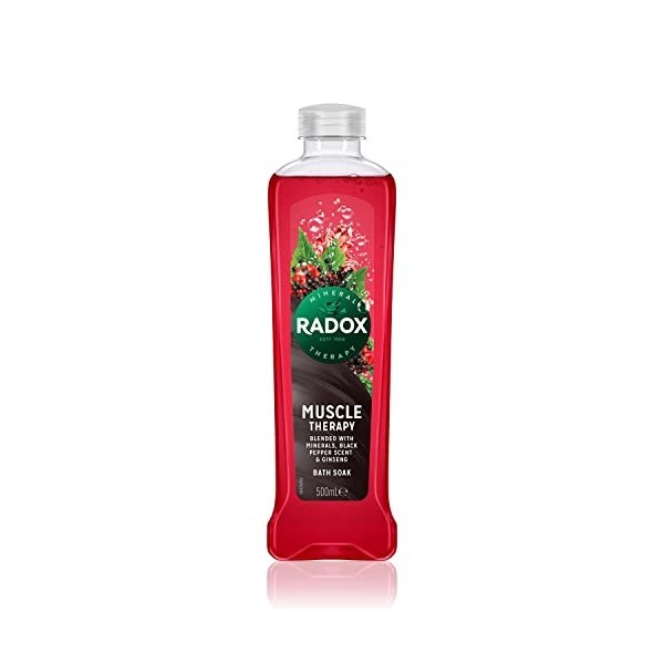 Radox Muscle Soak Bath Therapy With Clary Sage & Sea Minerals 500Ml by Radox