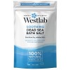 Westlab Sel minéral pur pour le bain de la mer Morte, 1 kg lemballage peut varier 