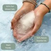 DrSALTS+ Muscle Therapy Epsom Salts Invigorating Epsom Bath Salts for Muscle Recovery with Eucalyptus, Ginger and Rosemary Es
