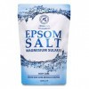 Sels de Bain 1kg - Sels Epsom 1000g - 100% Naturel Magnésium - Relaxation & Détoxification - Apaisant et Soulage les Muscles 