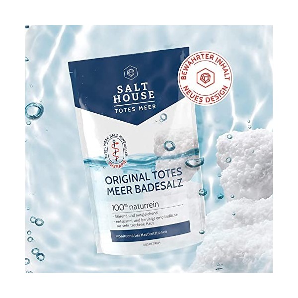 Murnauers Mer Morte sels minéraux de traitement de la peau 500g