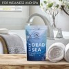 Sel de la Mer Morte 5kg - 100% Pur et Naturel - Sels de Mer Morte 5000g - Soin du Corps - Bienfaits pour un Bon Sommeil - Bea