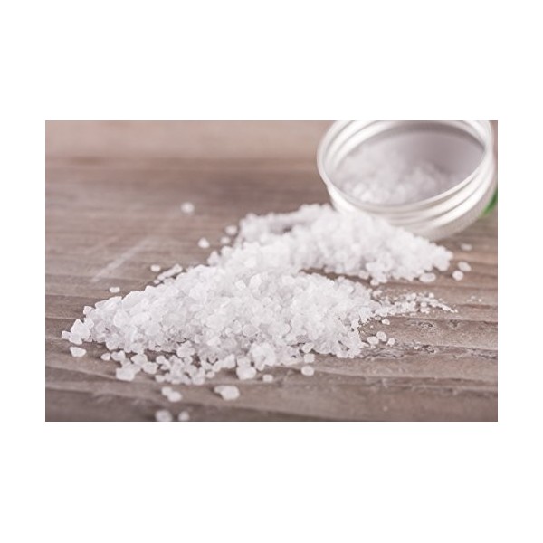 Rayher Sel de bain, blanc, 1 flacon, 600g, végan, arts créatifs, bien-être, cadeau-34222000