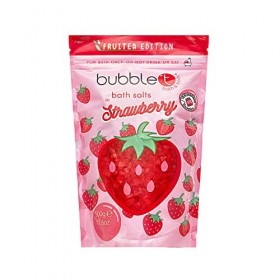 Bubble T Cosmetics Fruitea Strawberry Bath Salts, Soothes Tired Limbs and Freshens Up Bath Time With Sweet and Fruity Scents,