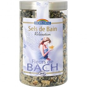 Biofloral Sels de bain Relaxation Silice et Fleurs de Bach 320g