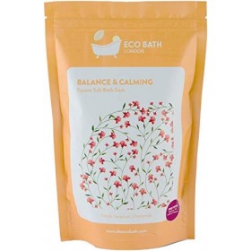 Eco Bath Balance and Calming Epsom Salt Bath Soak - Pouch 1000g