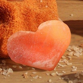 Cristaux de sel rose naturel de lHimalaya - Pierre de sel rose de lHimalaya - Savon / déodorant / pierre de massage avec bi