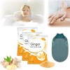 Sel de bain lymphatique au gingembre brûlant, sels de bain au gingembre détox lymphatique, sel de bain exfoliant, sels de bai