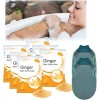 Sel de bain lymphatique au gingembre brûlant, sels de bain au gingembre détox lymphatique, sel de bain exfoliant, sels de bai