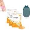 Sel de bain lymphatique au gingembre brûlant, sels de bain de drainage lymphatique for le lavage du corps, sel de bain lympha