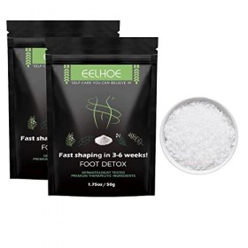 DUBUSH Sels de Bain de Pieds détoxifiants aux Herbes sels de trempage nettoyants pour Les Pieds