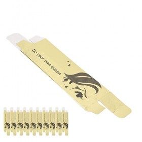 Boîte de papier de baume à lèvres, petit étui de brillant à lèvres vide pliable robuste pour le stockage de bouteilles de cos