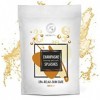 Sels de Bain Moussant Éclaboussures de Champagne 1000g - Sels Marins Aromatisés Huile Amandes - Sels de Mer Apaisantes et Rel