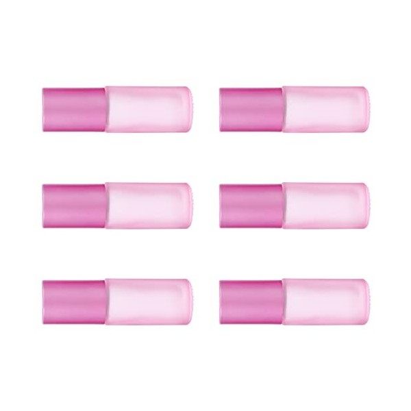 Verre Bouteilles de Parfum de Parfum La Aromathérapie Conteneur 5Ml 6Pcs Flacon Rechargeable pour Voyage Désodorant Cosmétiqu