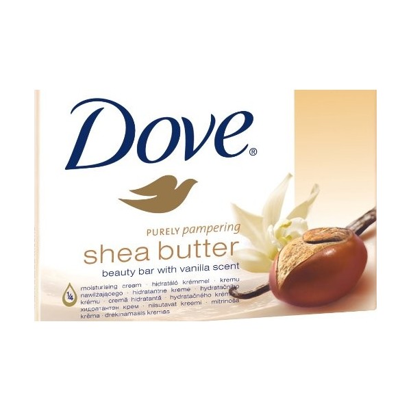 Dove Savon au beurre de karité 6 x 100 g 