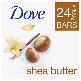 Dove Purely Pampering Karité Beurre de Karité Crème de Beauté 4x100g paquet de 6, total de 24 barres 