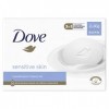 DOVE Crème Exfoliante Set 2 Pièces Savon Exfoliant Peaux Sèches et Sensibles 200 g