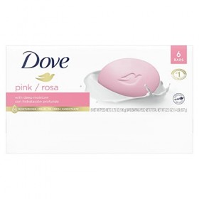 Dove Core Beauty Bar, Pink 4 oz, 6 Bar by Dove