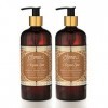 Ottoman Argan Spa Lot de 2 savons liquides Marrakech Oud 400 ml