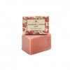 Funky Soap Raspberry And Cream Soap 100% Naturel Artisanal, 1 Barre de 120g