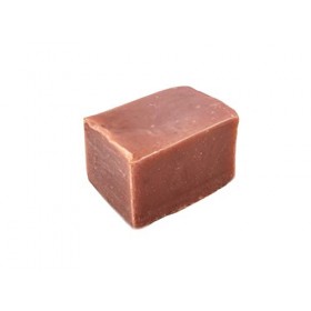 Funky Soap Raspberry And Cream Soap 100% Naturel Artisanal, 1 Barre de 120g