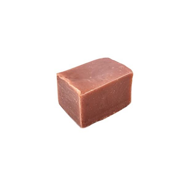 Funky Soap Raspberry And Cream Soap 100% Naturel Artisanal, 1 Barre de 120g