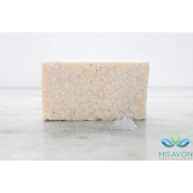 Savon à mains MISAVON PINK RELAX : LAVANDE cosmétique naturelle au sel de rose de lHimalaya Savon 100% naturel aux huiles es