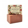 Funky Soap Rose Doux Rose Après-shampooing Savon, 100% Naturel Artisanal, 1 Barre de 65g