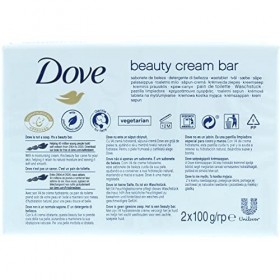 DOVE SAVONETTE CREME GR100 2 PIÈCES