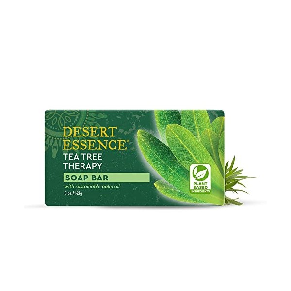 Cleansing Bar Tea Tree Therapy, 5 oz 142 g - Desert Essence