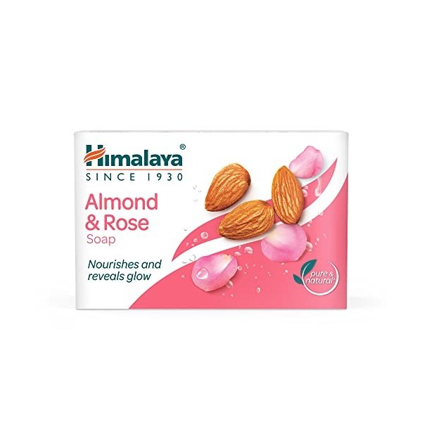 Himalaya Savon Hydratant Aux Amandes 75 g 1 Unité