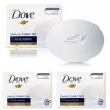 Dove Lot de 3 barres de crème de beauté | Savon classique original pour le nettoyage de la douche et du bain | Peaux normales