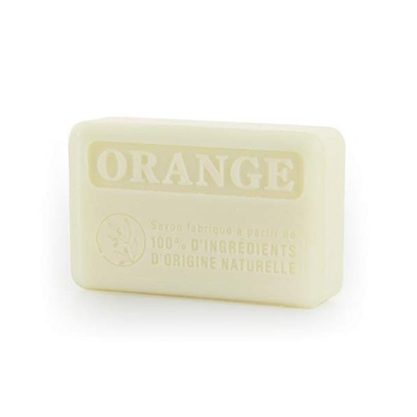 Savon - Orange - Végan 100% dingrédients naturelles sans huile de palme - 125 grammes