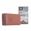 Duke Cannon « Big Brick of Soap Leaf & Leather » - Cuir végétalien - 284 ml - Marron rouge - 1 bar - Sans cruauté envers les 