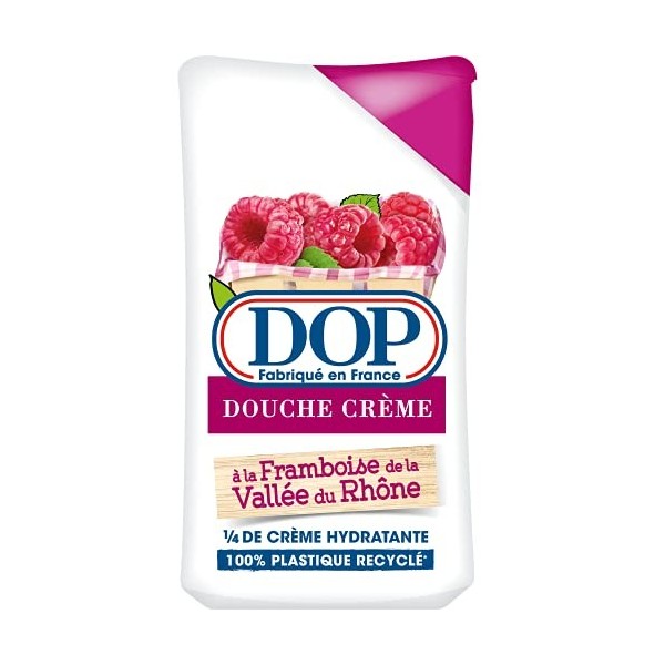 DOP Douceurs de nos Régions Gel douche crème à la Framboise de la vallée du Rhône