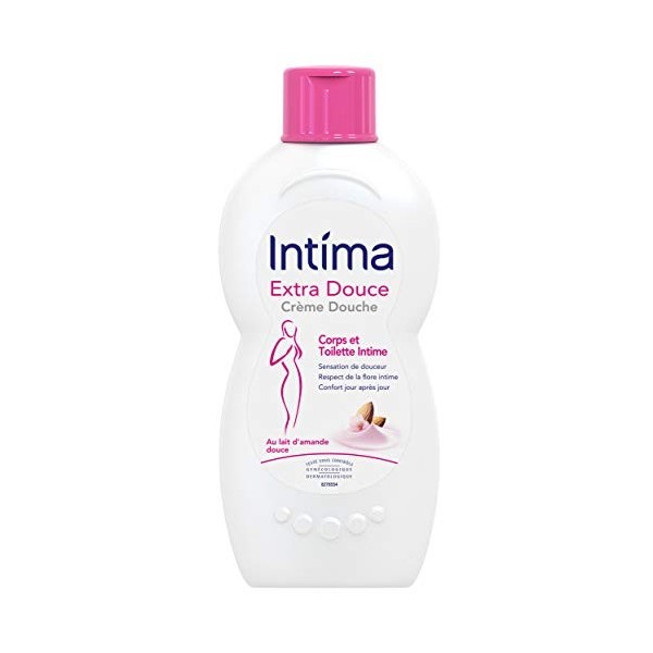 Intima Crème Douche Extra Douce au Lait dAmande - 500 ml