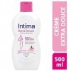 Intima Crème Douche Extra Douce au Lait dAmande - 500 ml