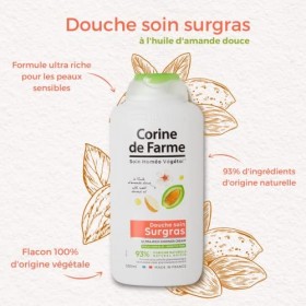 Corine De Farme Douche Soin Surgras À Lhuile Damande Douce