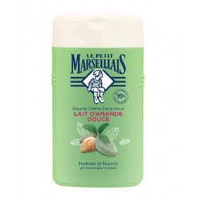 Le Petit Marseillais Douche Crème Extra Doux, Lait d’Amande Douce, 250ml