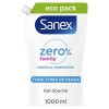 SANEX - Gel douche Hydratant Zéro % - Tous Types de Peau - Eco-Recharge Gel Douche - 1000 ml