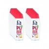 Fa Gamme Pure Fraîcheur - Pack de 12 Gels Douche Pêche & Litchi - 12 x 250 ml