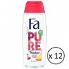 Fa Gamme Pure Fraîcheur - Pack de 12 Gels Douche Pêche & Litchi - 12 x 250 ml