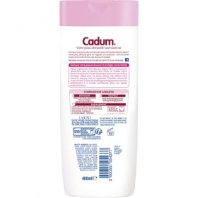Cadum Toilette Intime Douche Soin Corps et Toilette Intime à lHuile dAmandes Douces Bio et à la Fleur dOranger