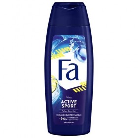 Fa Men - Gel Douche Homme Revitalisant - Active Sport - Formule de pH neutre pour la peau - Testé sous contrôle dermatologiqu