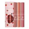 3Pcs kit de Rouge à Lèvres, Femme Rouge à Lèvres Glossy Lipstick Gloss à Lèvres Maquillage Femme Cosmétique Set Brillant roug