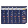 Nivea Men Sport Lot de 6 flacons de douche pour homme 6 x 250 ml